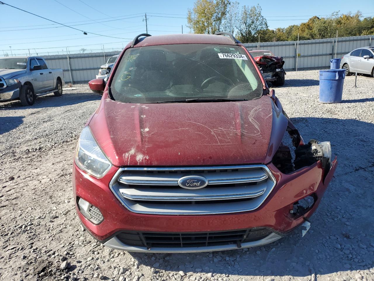 2018 Ford Escape Se VIN: 1FMCU9GD3JUA70712 Lot: 76629334