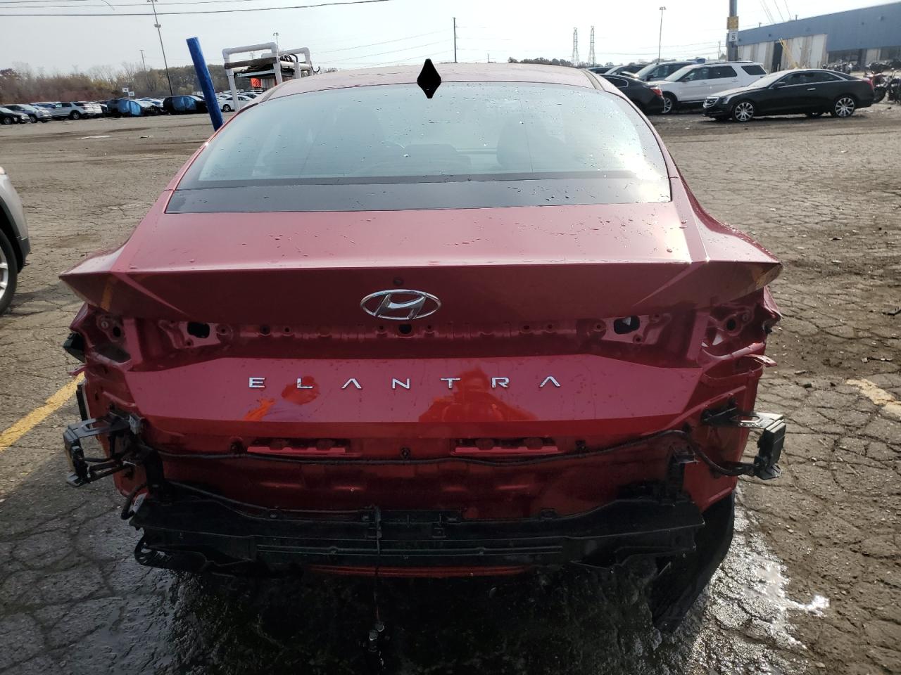 2021 Hyundai Elantra Sel VIN: KMHLS4AGXMU168944 Lot: 77868144