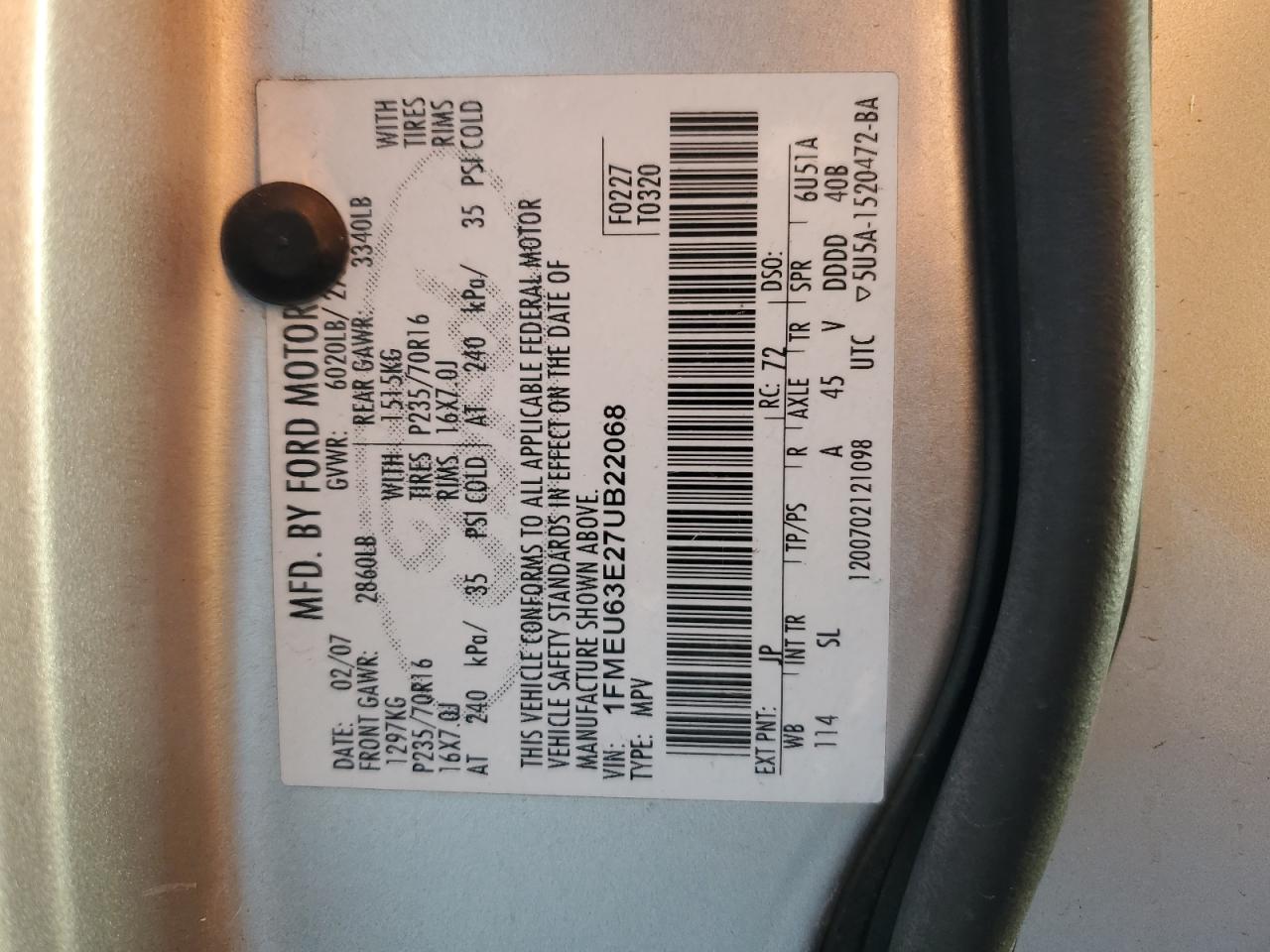 2007 Ford Explorer - Image 14
