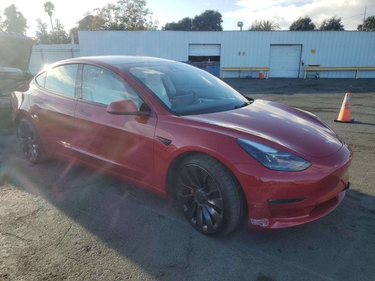 VIN 5YJ3E1EC9PF692309 2023 TESLA MODEL 3 no.4