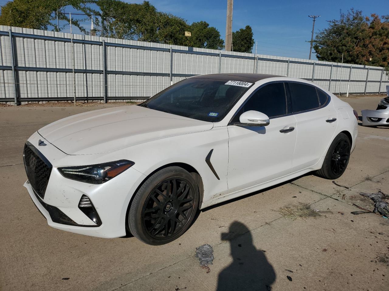 VIN KMTG34LE3MU070581 2021 GENESIS G70 no.1