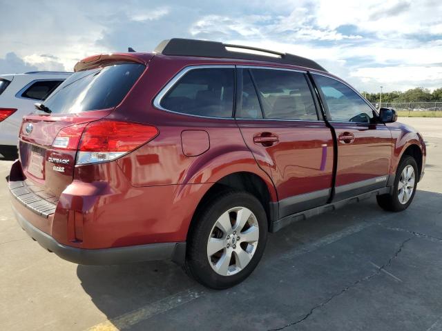  SUBARU OUTBACK 2012 Червоний