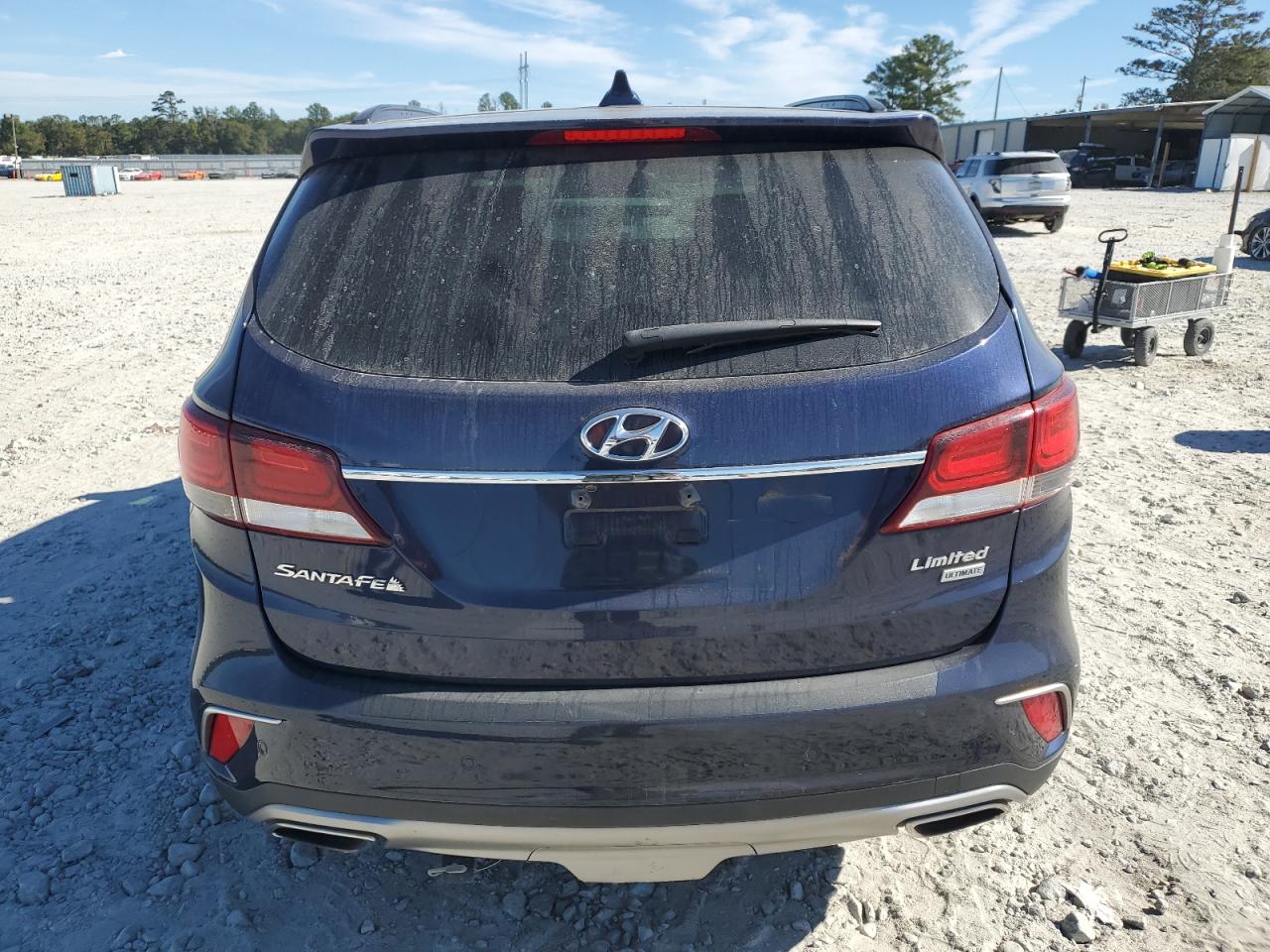 KM8SR4HF7HU256246 2017 Hyundai Santa Fe Se Ultimate