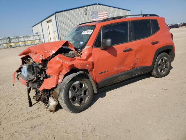  JEEP RENEGADE 2017 Оранжевый