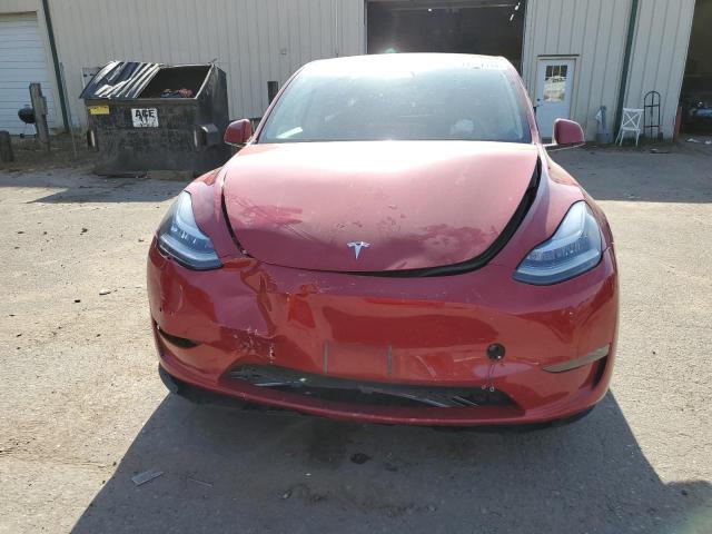  TESLA MODEL Y 2021 Красный