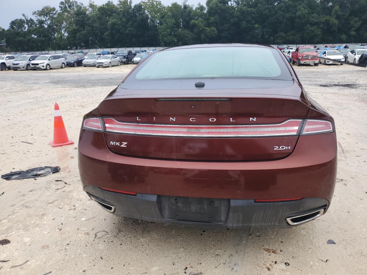 2015 Lincoln Mkz Hybrid VIN: 3LN6L2LU9FR605991 Lot: 75072064