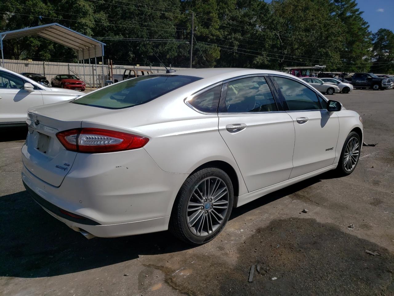 VIN 3FA6P0LU1DR265400 2013 FORD FUSION no.3