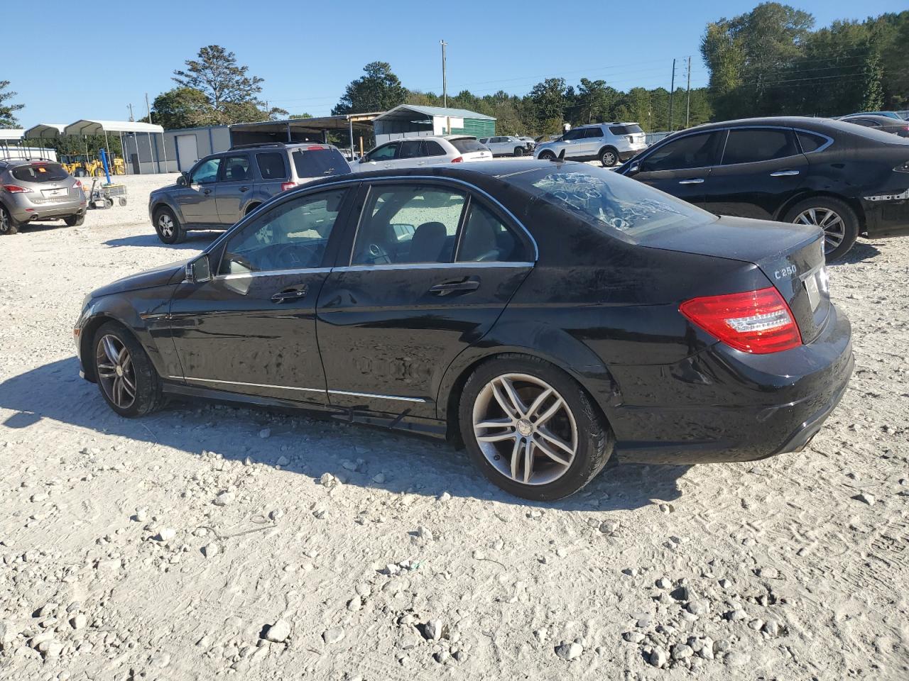 VIN WDDGF4HB3DR290638 2013 MERCEDES-BENZ C-CLASS no.2