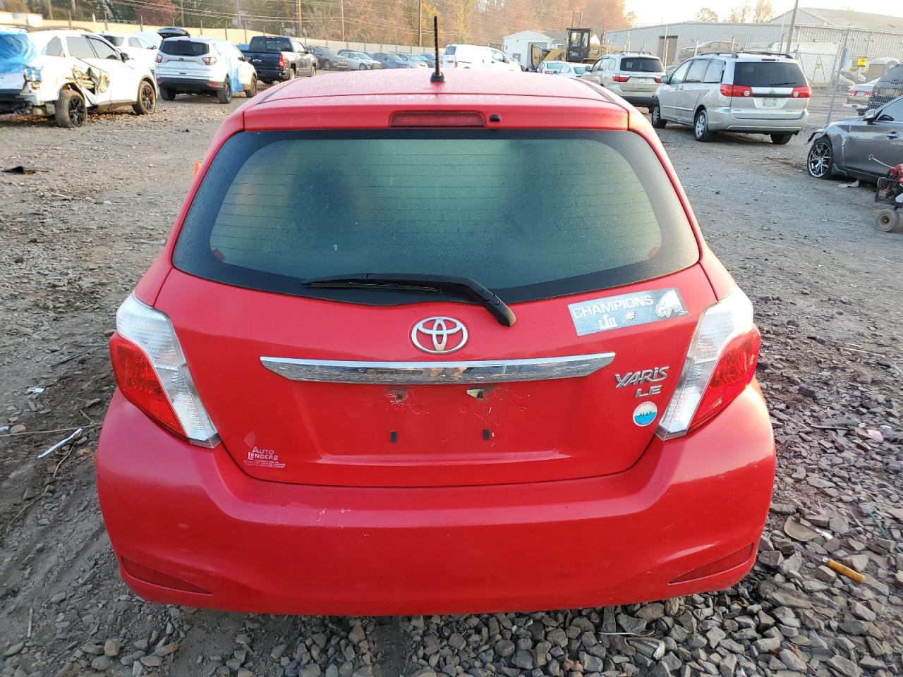 2014 Toyota Yaris VIN: JTDKTUD37ED576597 Lot: 78478314