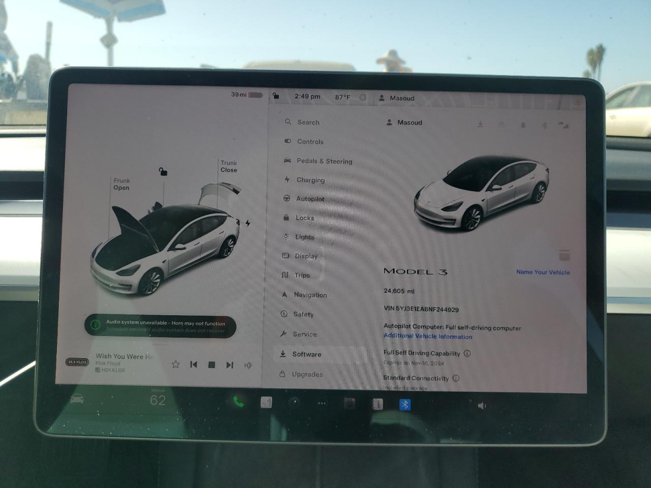 5YJ3E1EA8NF244929 2022 Tesla Model 3