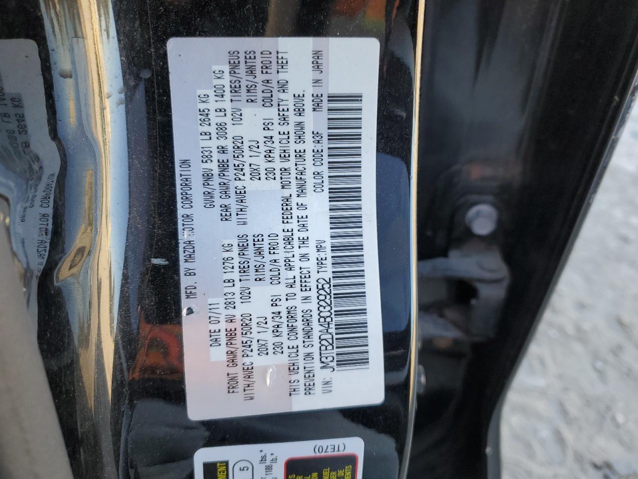 2011 Mazda CX-9 - Image 12