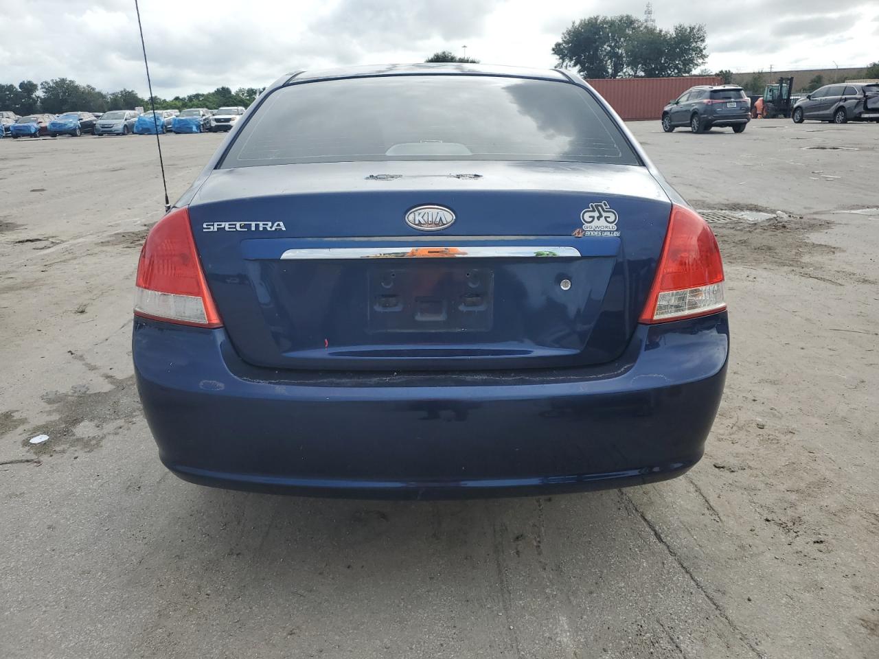 2007 Kia Spectra Ex VIN: KNAFE121675438264 Lot: 75255394