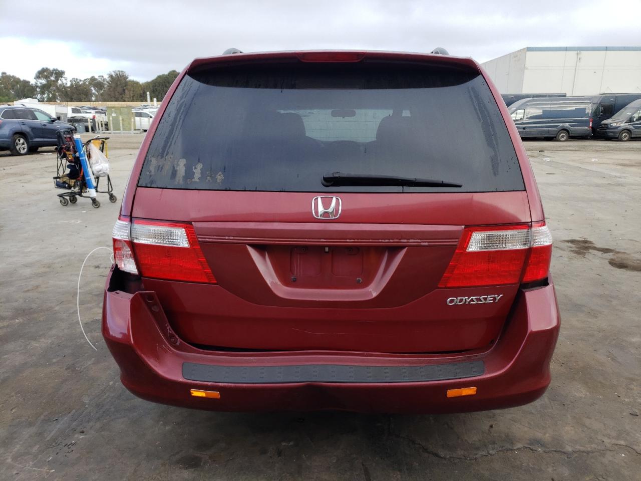 2005 Honda Odyssey Ex VIN: 5FNRL38485B410285 Lot: 77181674