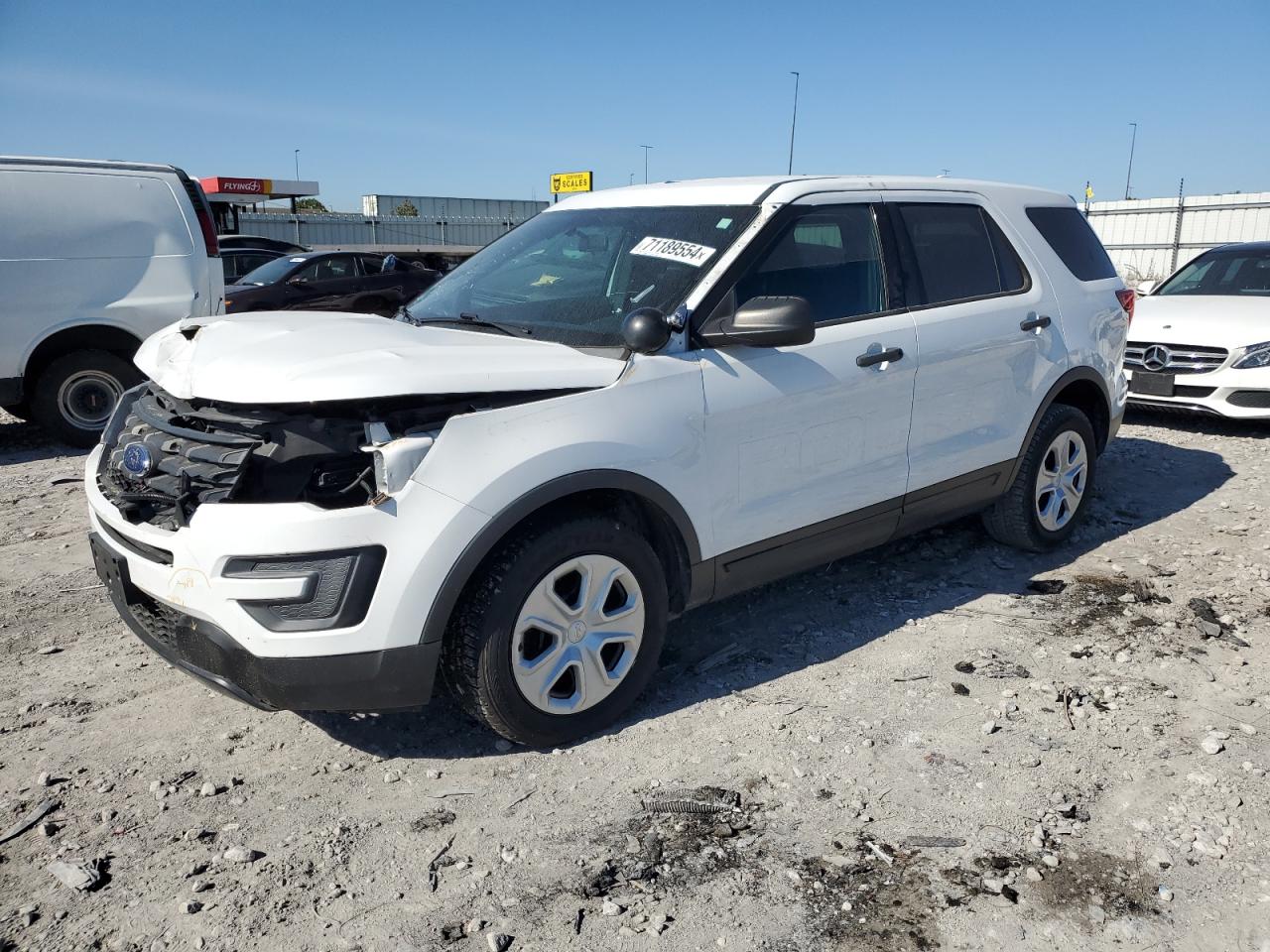 2017 Ford Explorer Police Interceptor VIN: 1FM5K8AR4HGE42371 Lot: 71189554