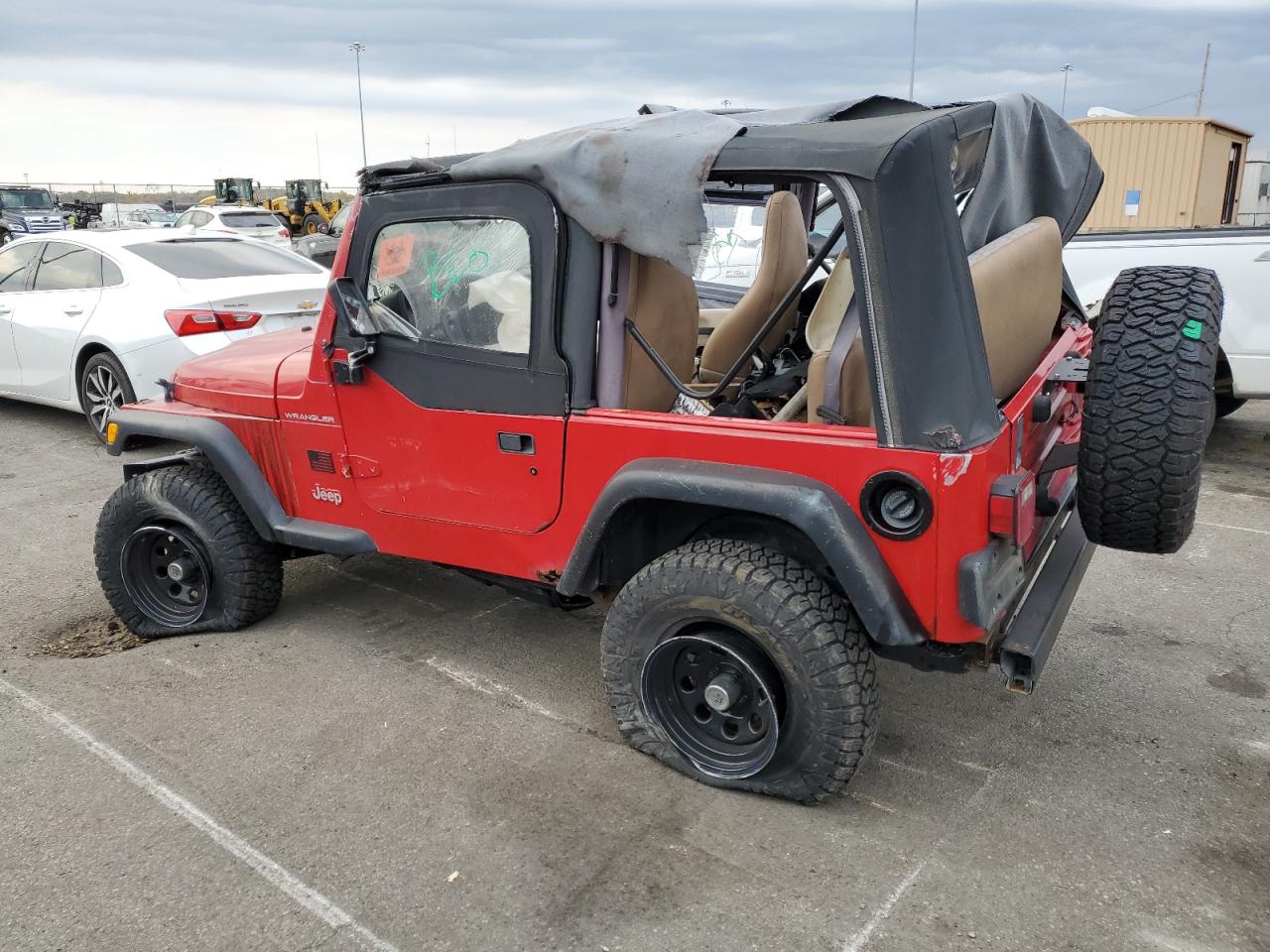 2000 Jeep Wrangler / Tj Se VIN: 1J4FA29P0YP723296 Lot: 77394894