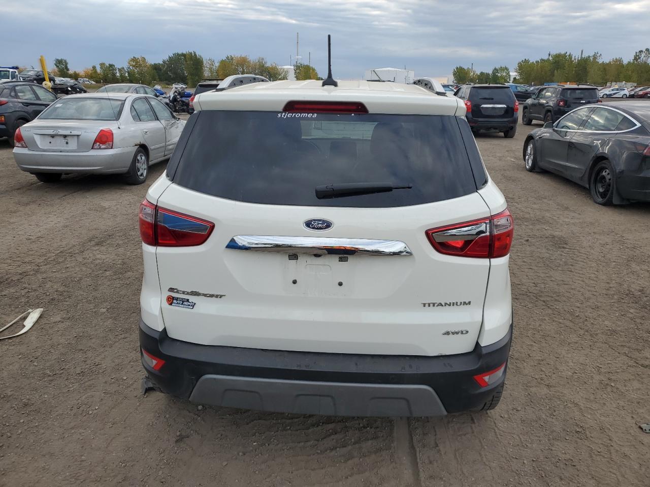 2020 Ford Ecosport Titanium VIN: MAJ6S3KL1LC382786 Lot: 73967474