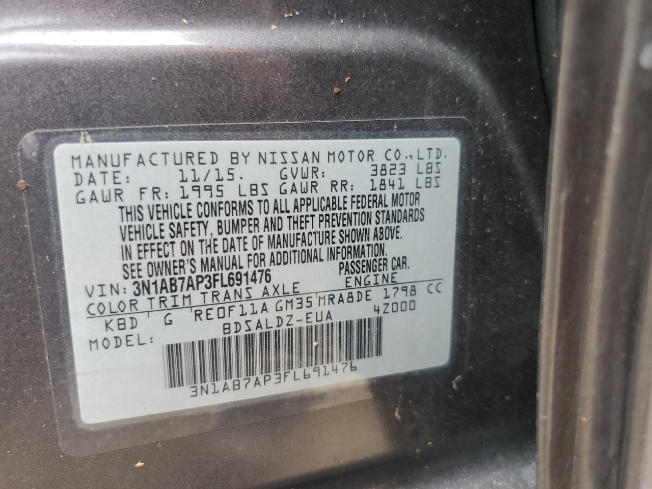2015 Nissan Sentra - Image 13