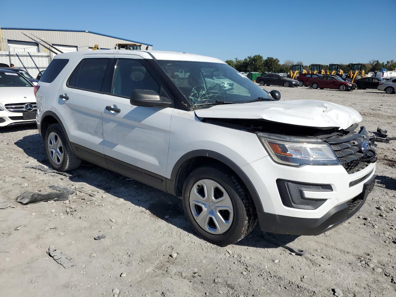 2017 Ford Explorer Police Interceptor VIN: 1FM5K8AR4HGE42371 Lot: 71189554