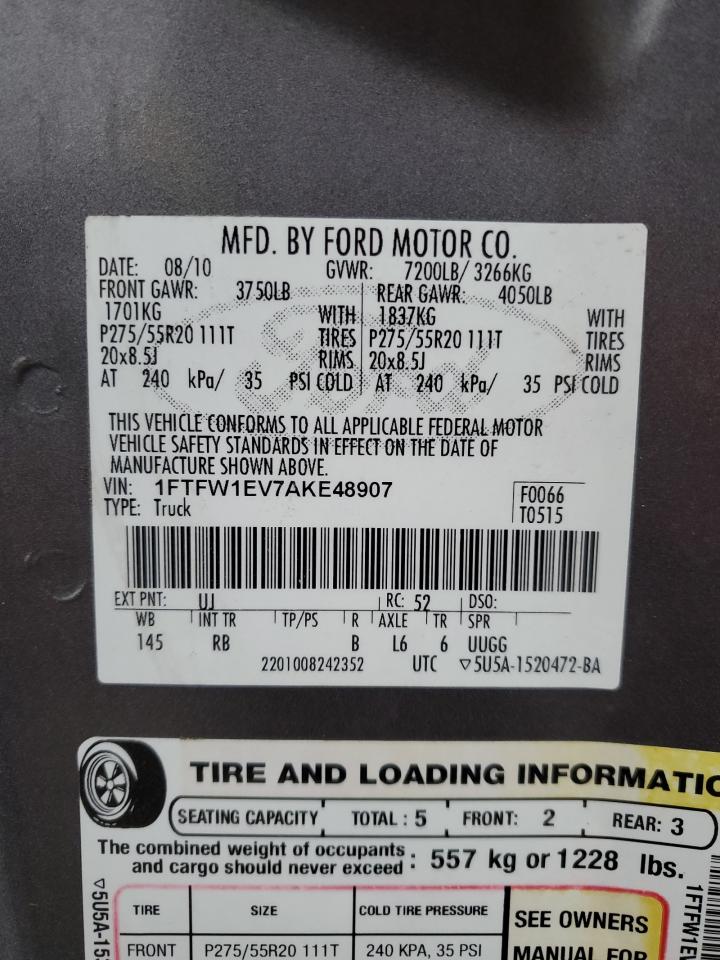 2010 Ford F-150 - Image 12