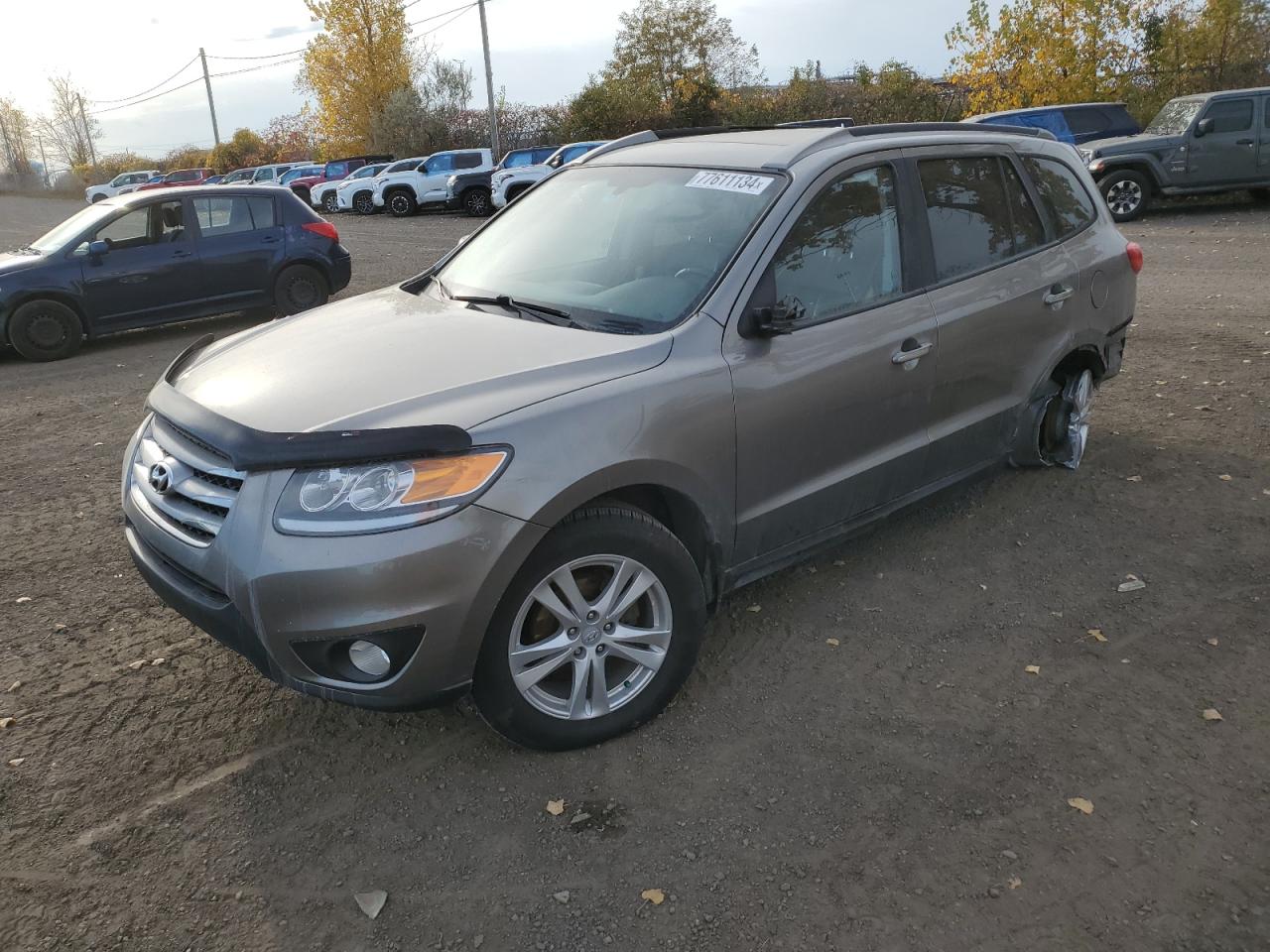 2012 Hyundai Santa Fe Se продається в Montreal-est, QC - Rear End