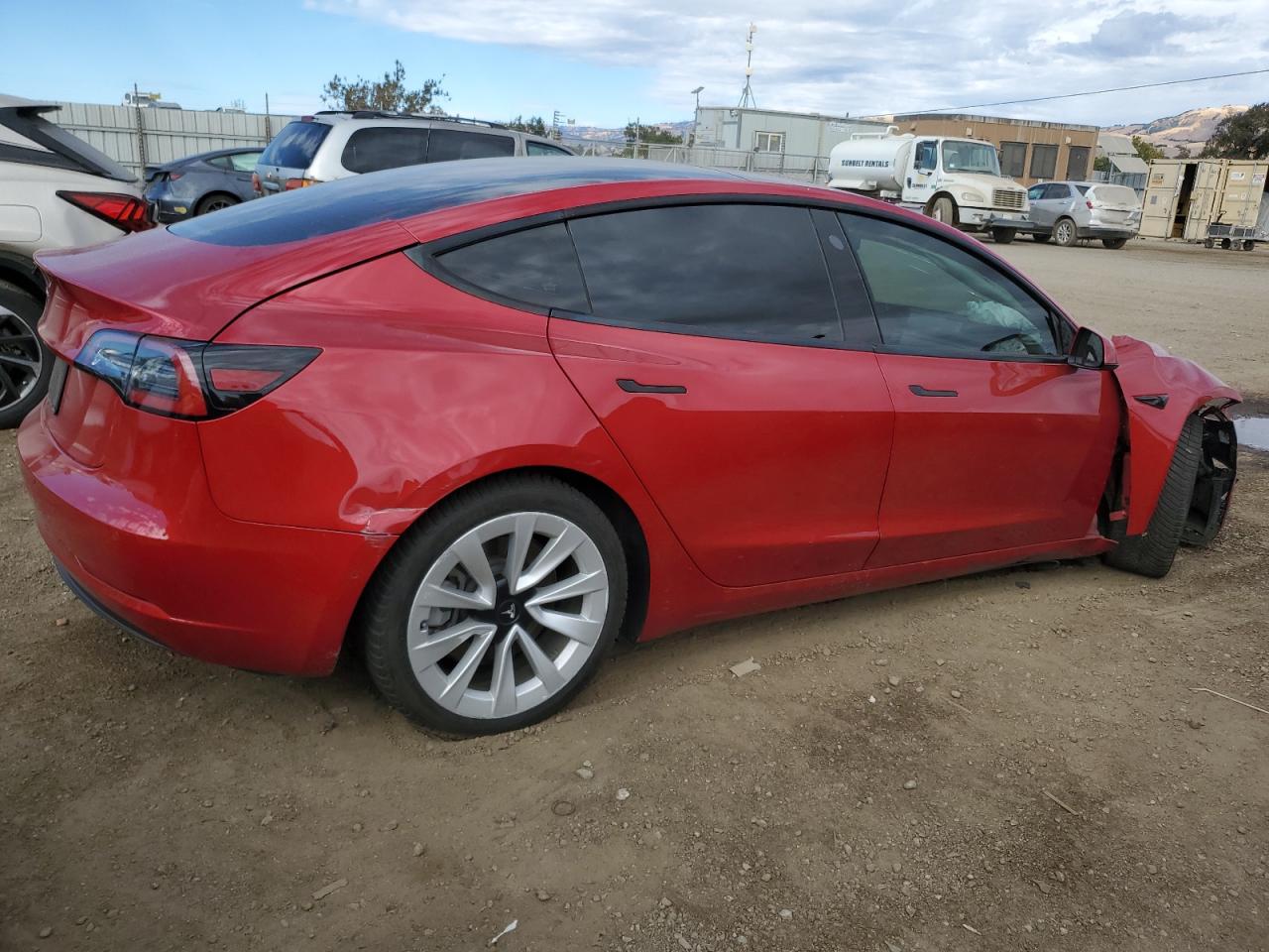 VIN 5YJ3E1EA5MF908179 2021 TESLA MODEL 3 no.3