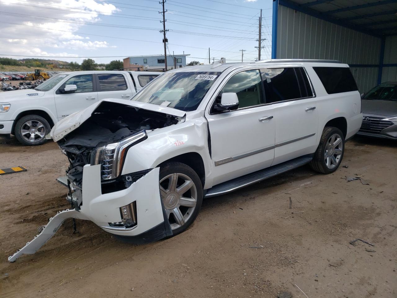 2020 Cadillac Escalade Esv Premium Luxury VIN: 1GYS4JKJ3LR250206 Lot: 76069764