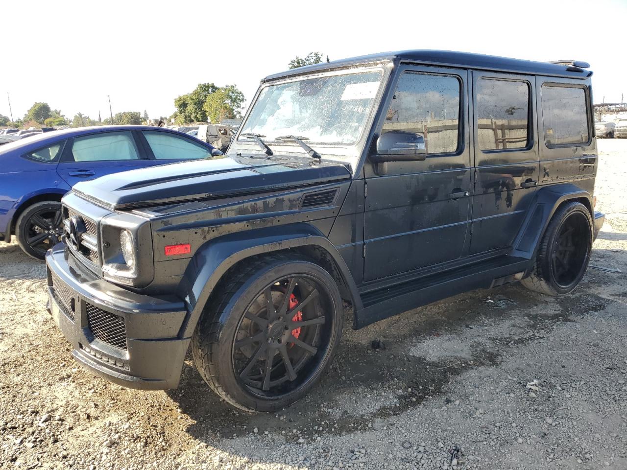 2014 Mercedes-Benz G 63 Amg de vânzare în Los Angeles, CA - Replaced Vin