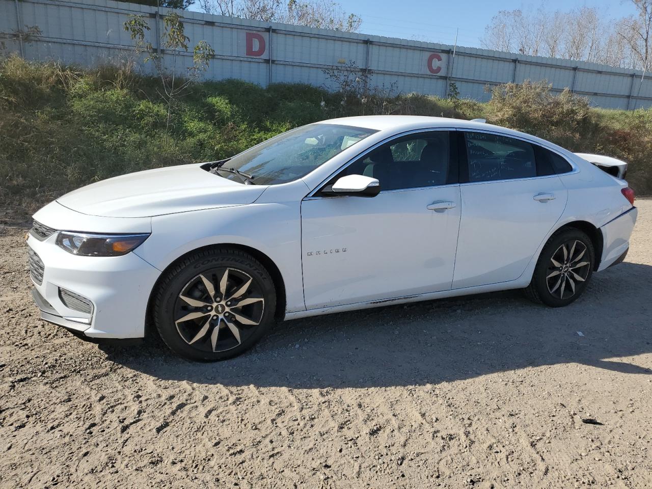 2018 Chevrolet Malibu Lt na sprzedaż w Davison, MI - Rear End