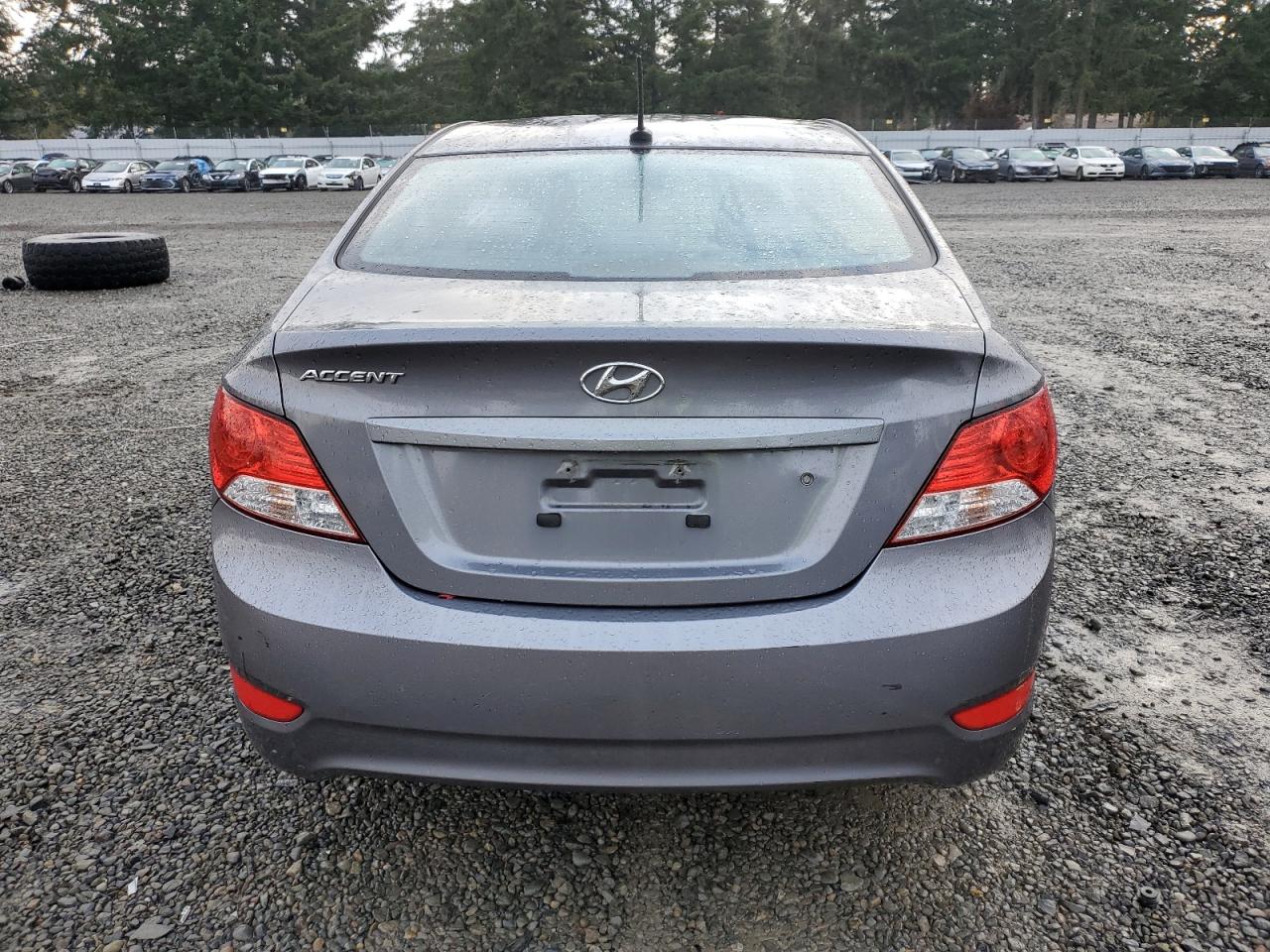 2013 Hyundai Accent Gls VIN: KMHCT4AE9DU491569 Lot: 78381474