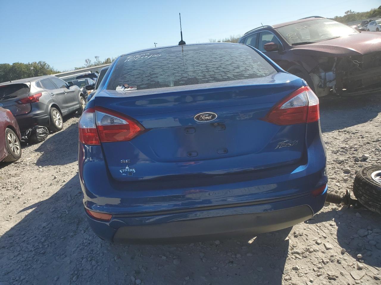 2018 Ford Fiesta Se VIN: 3FADP4BJ9JM133502 Lot: 76191814