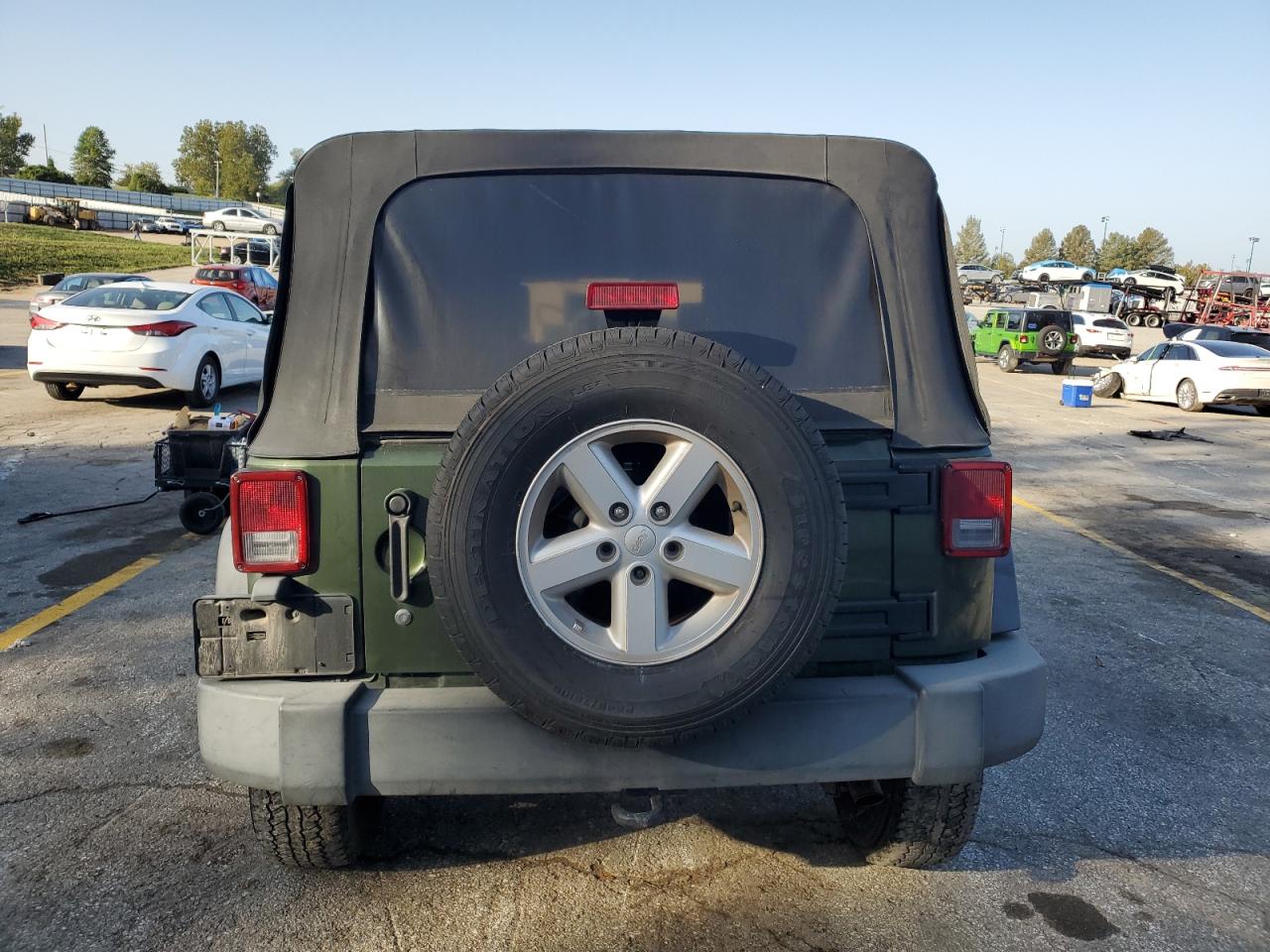 2007 Jeep Wrangler X VIN: 1J4GA39187L147615 Lot: 73439764