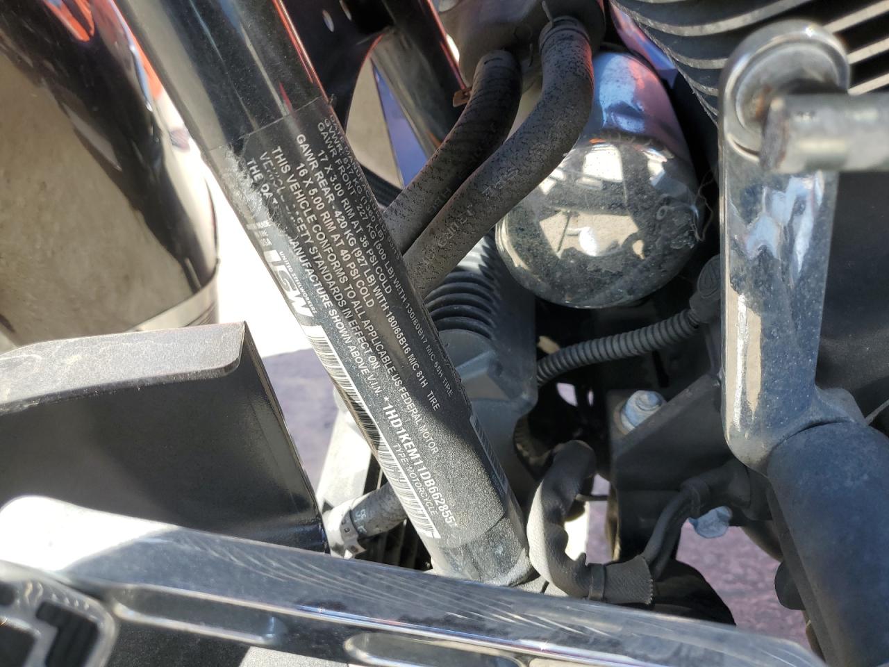 2013 Harley-Davidson Flhtk Electra Glide Ultra Limited VIN: 1HD1KEM11DB662855 Lot: 77256394