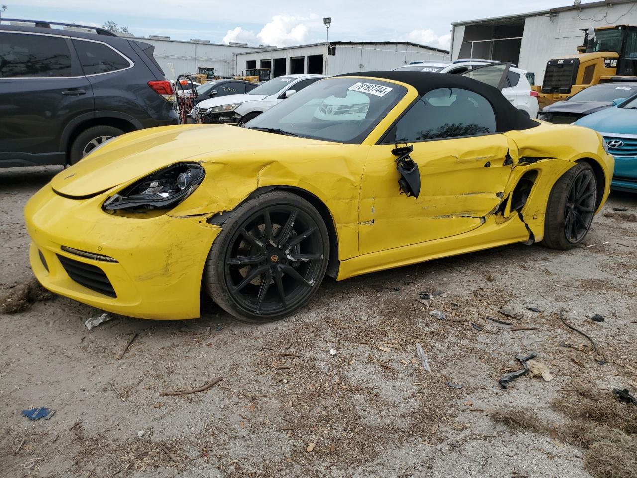 2018 Porsche Boxster VIN: WP0CA2A83JS210883 Lot: 78193744