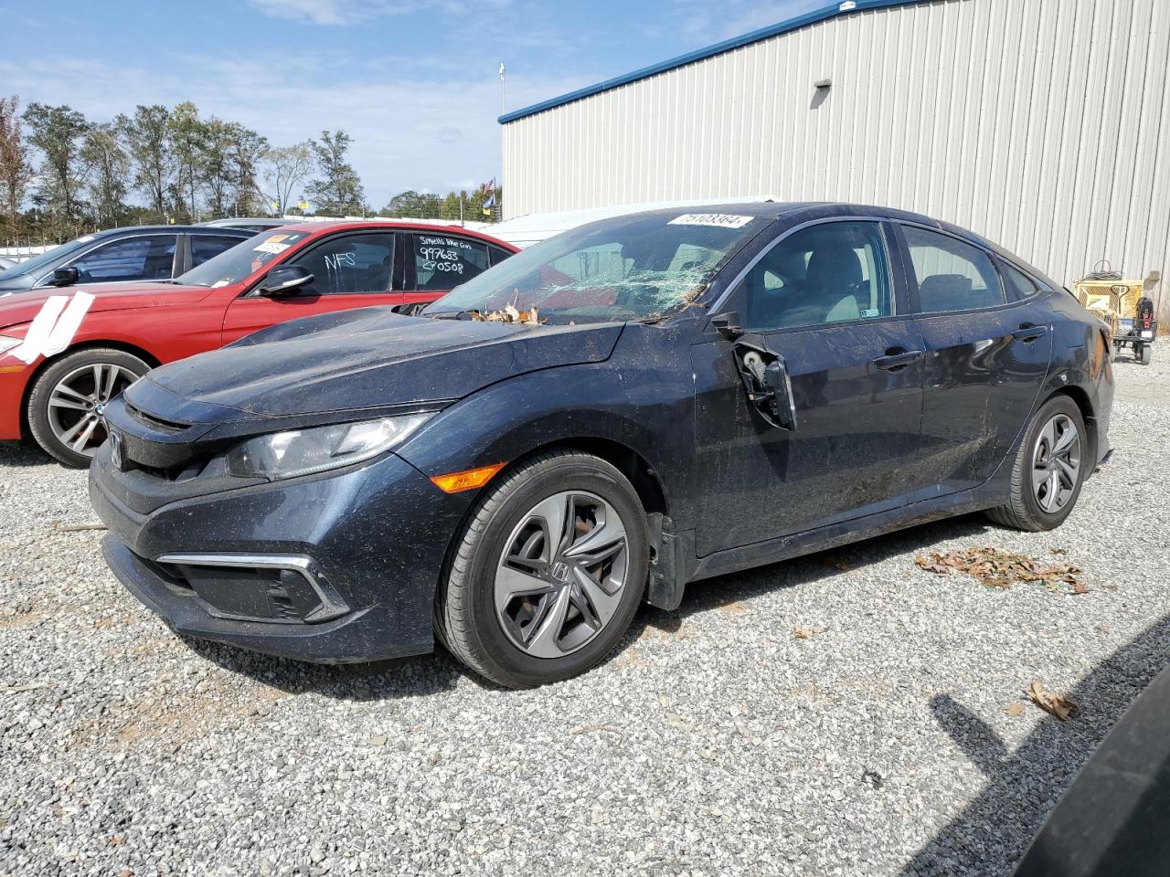 2020 Honda Civic Lx VIN: 2HGFC2F68LH515550 Lot: 75103364