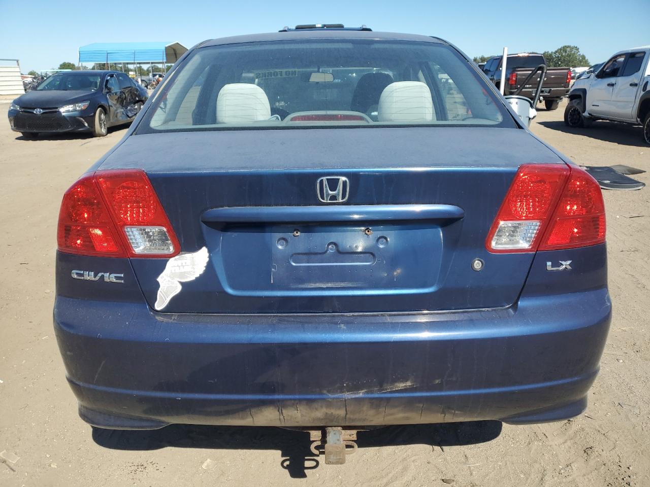 2004 Honda Civic Lx VIN: 2HGES16504H506021 Lot: 76600634