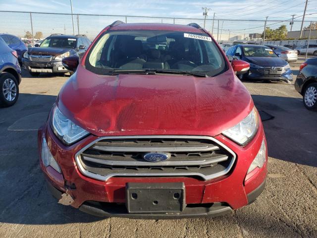  FORD ECOSPORT 2020 Red