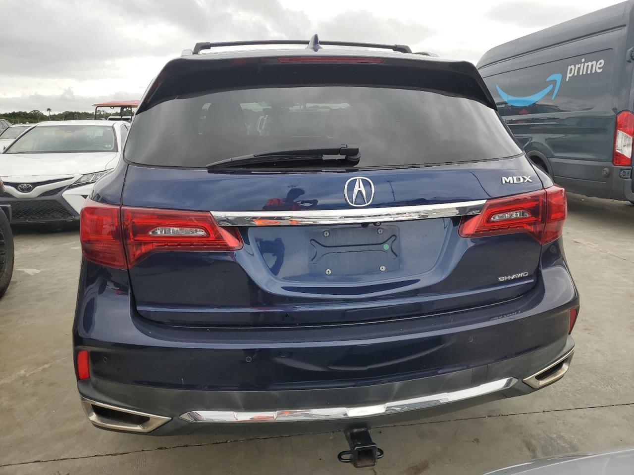 2017 Acura Mdx Advance VIN: 5FRYD4H93HB038075 Lot: 75100374