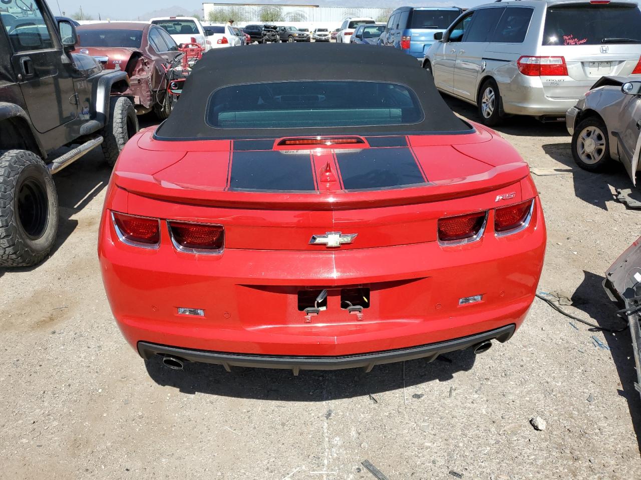 2013 Chevrolet Camaro Lt VIN: 2G1FC3D36D9215894 Lot: 74311254