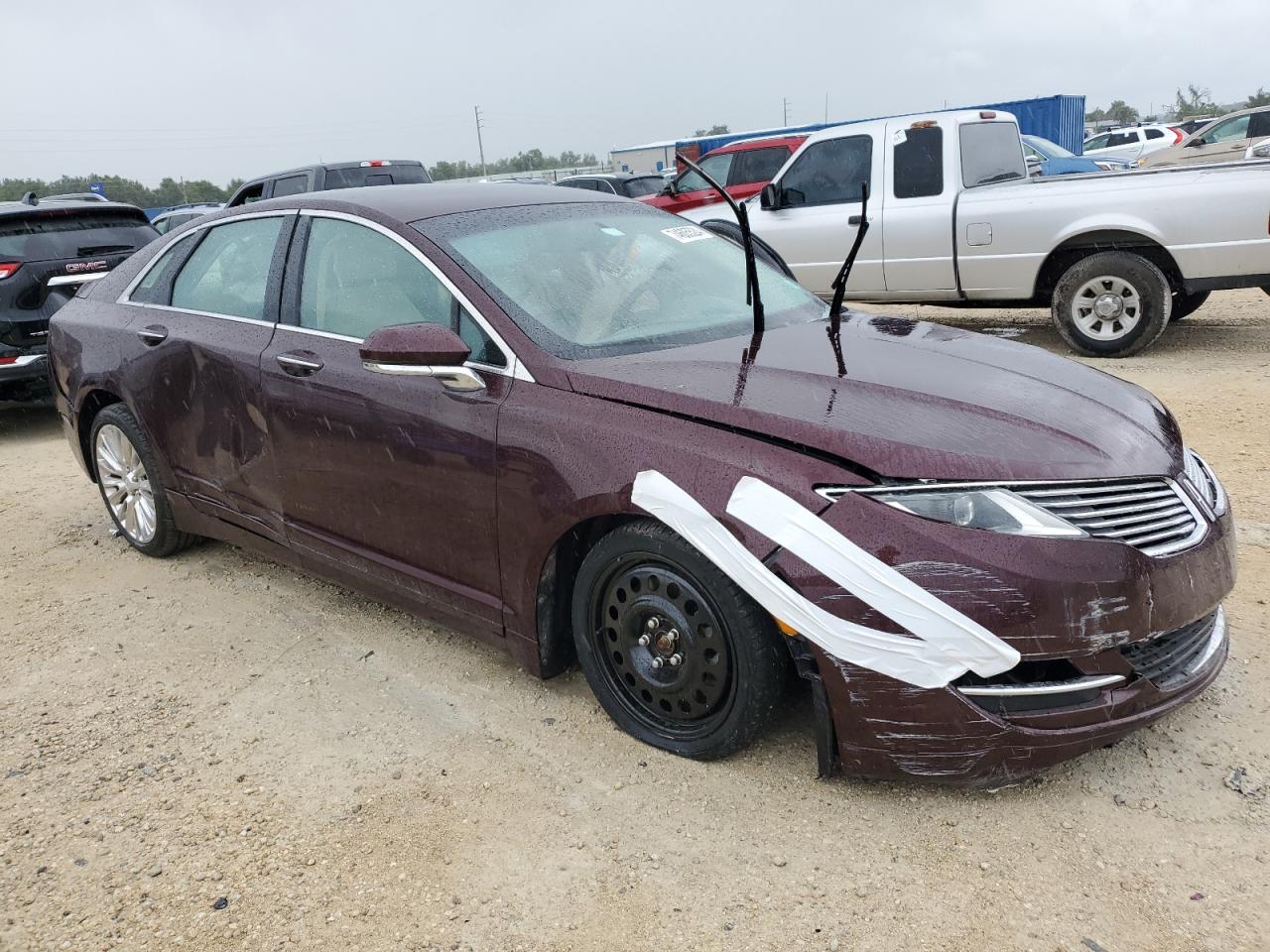 VIN 3LN6L2GK3DR817517 2013 LINCOLN MKZ no.4