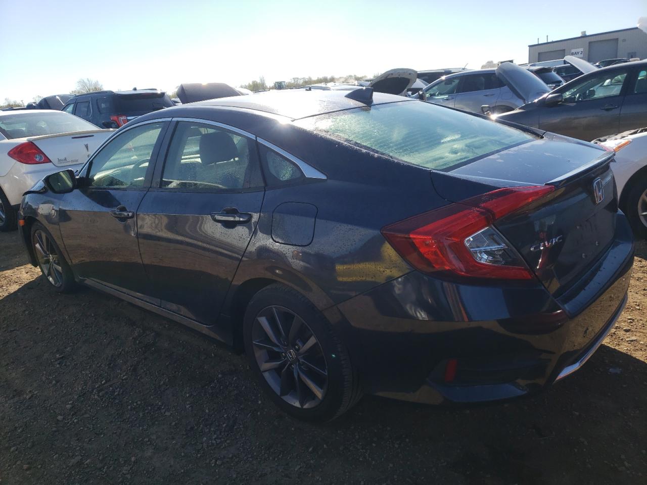 JHMFC1F33KX007414 2019 Honda Civic Ex