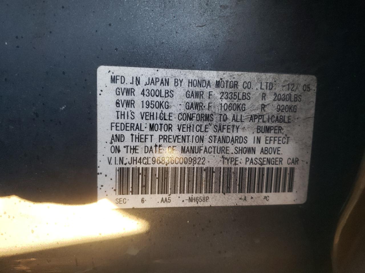 2006 Acura TSX - Image 12