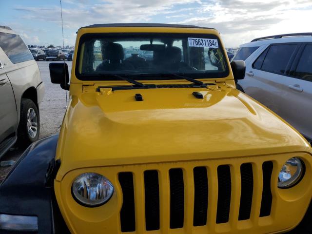  JEEP WRANGLER 2021 Жовтий