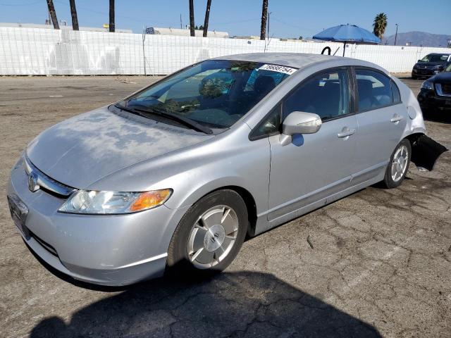 2006 Honda Civic Hybrid en Venta en Van Nuys, CA - Rear End