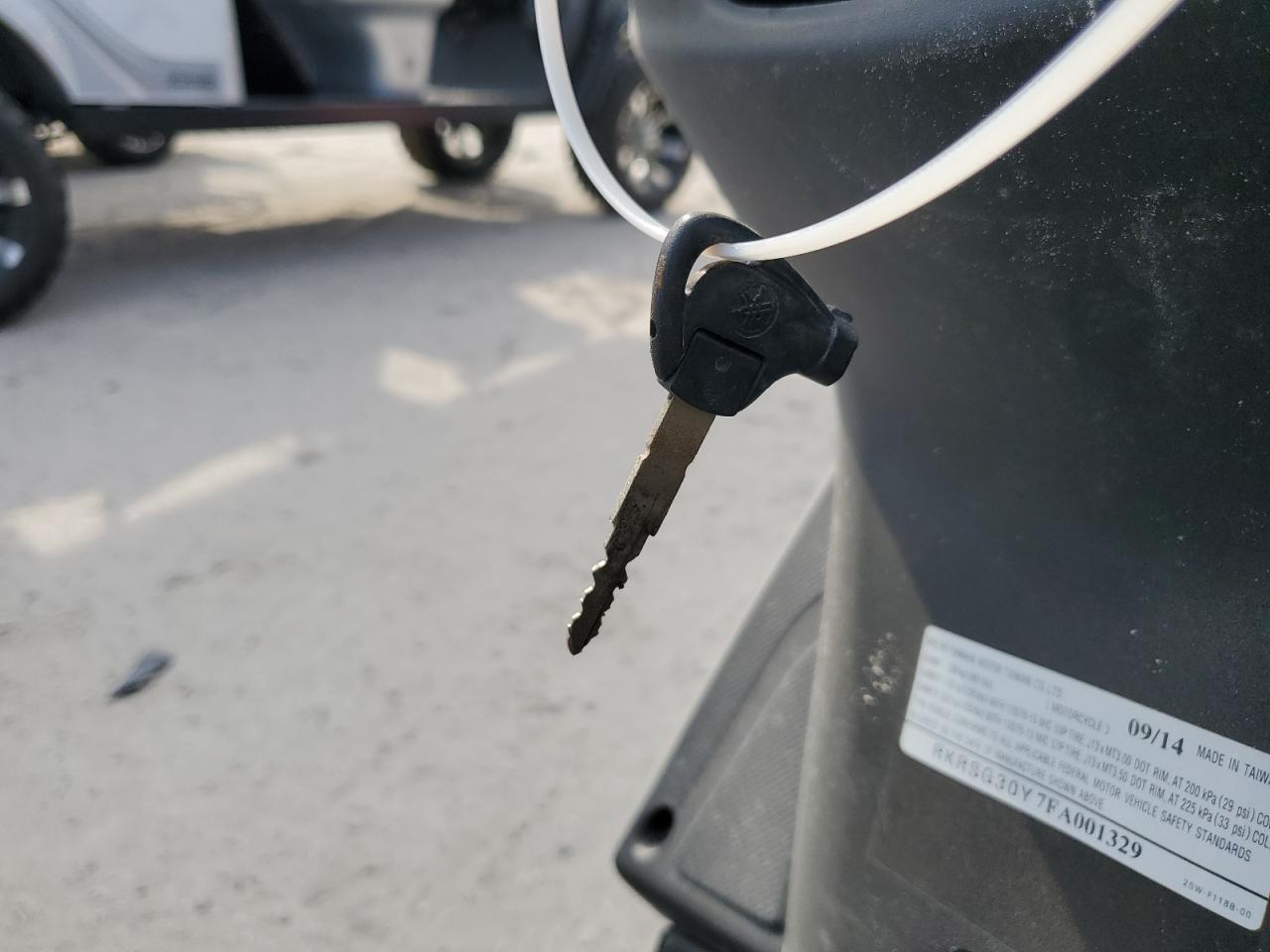 2015 Yamaha Xc155 VIN: RKRSG30Y7FA001329 Lot: 76473804