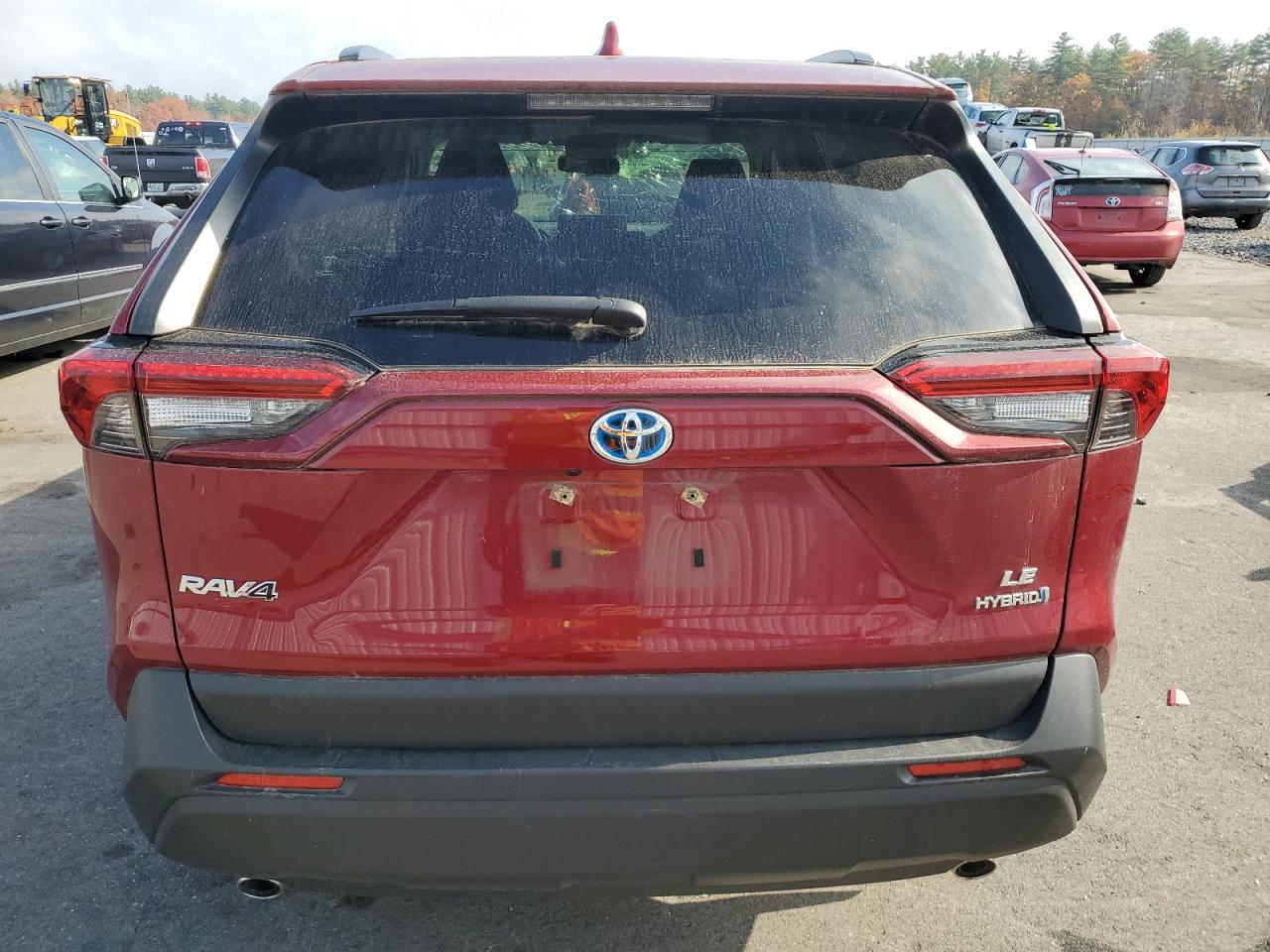 2021 Toyota Rav4 Le VIN: JTMM6RFV2MD020997 Lot: 76674574