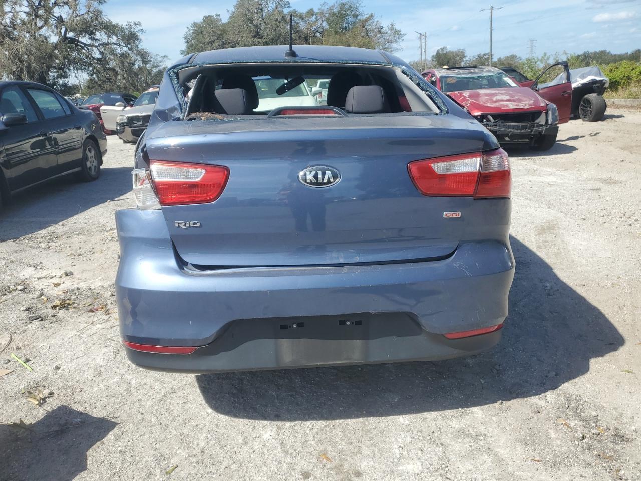 2016 Kia Rio Lx VIN: KNADM4A3XG6686140 Lot: 75004564