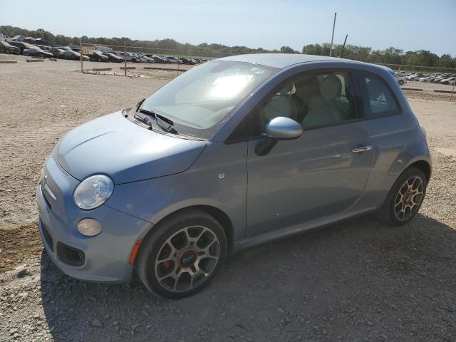  FIAT 500 2014 Синий