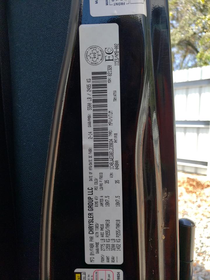 2014 Jeep Wrangler Unlimited Sahara VIN: 1C4BJWEG8EL239834 Lot: 78864464