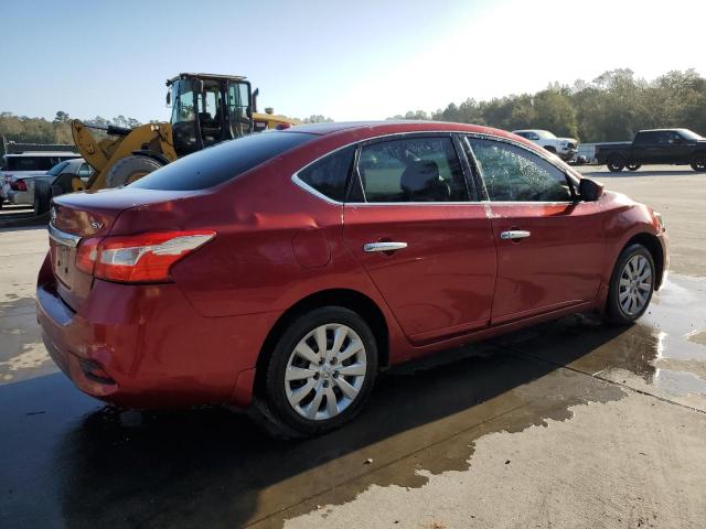  NISSAN SENTRA 2016 Бургунді