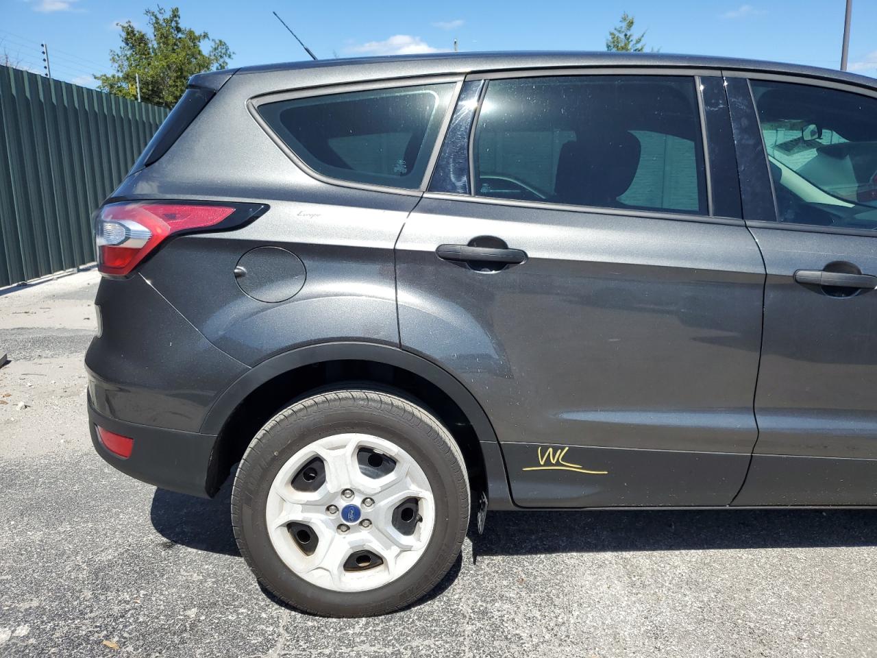 2018 Ford Escape S VIN: 1FMCU0F7XJUA88826 Lot: 76254254